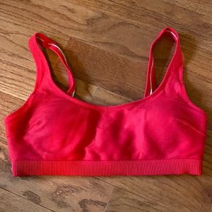 Old navy red bathing suit top